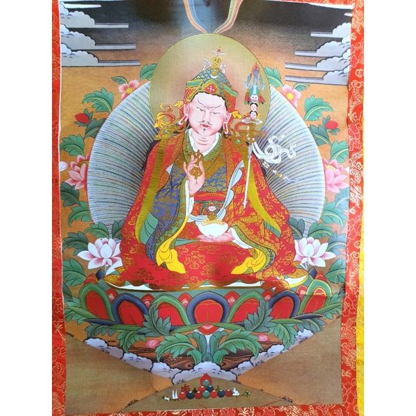 Tranh Thangka Tổ Liên Hoa Sinh Padmasambvaha_120x80cm